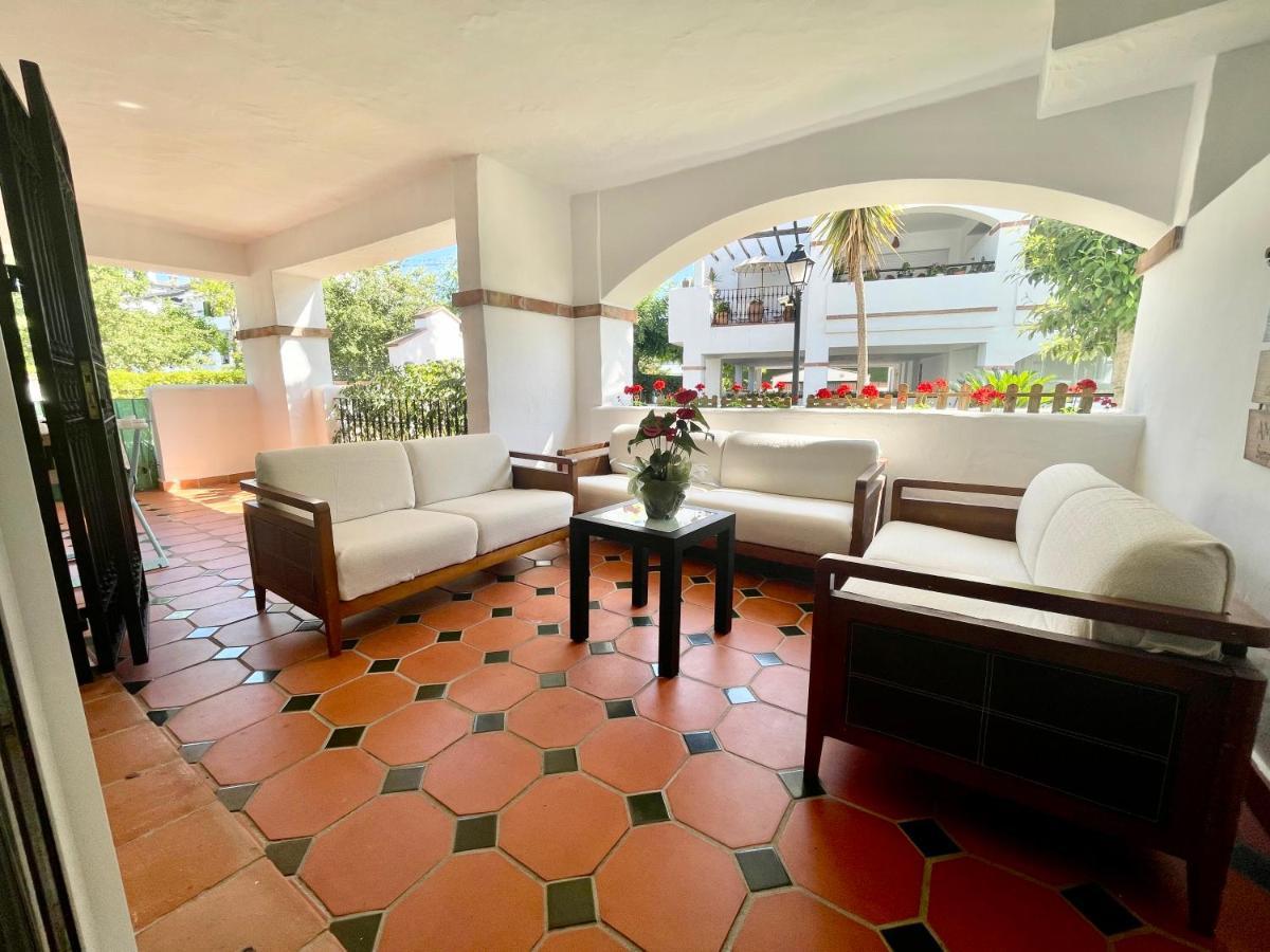 Solguest Apt A 7 Minutos De Puerto Banus 1ª Linea Playa!!! Marbella Eksteriør bilde